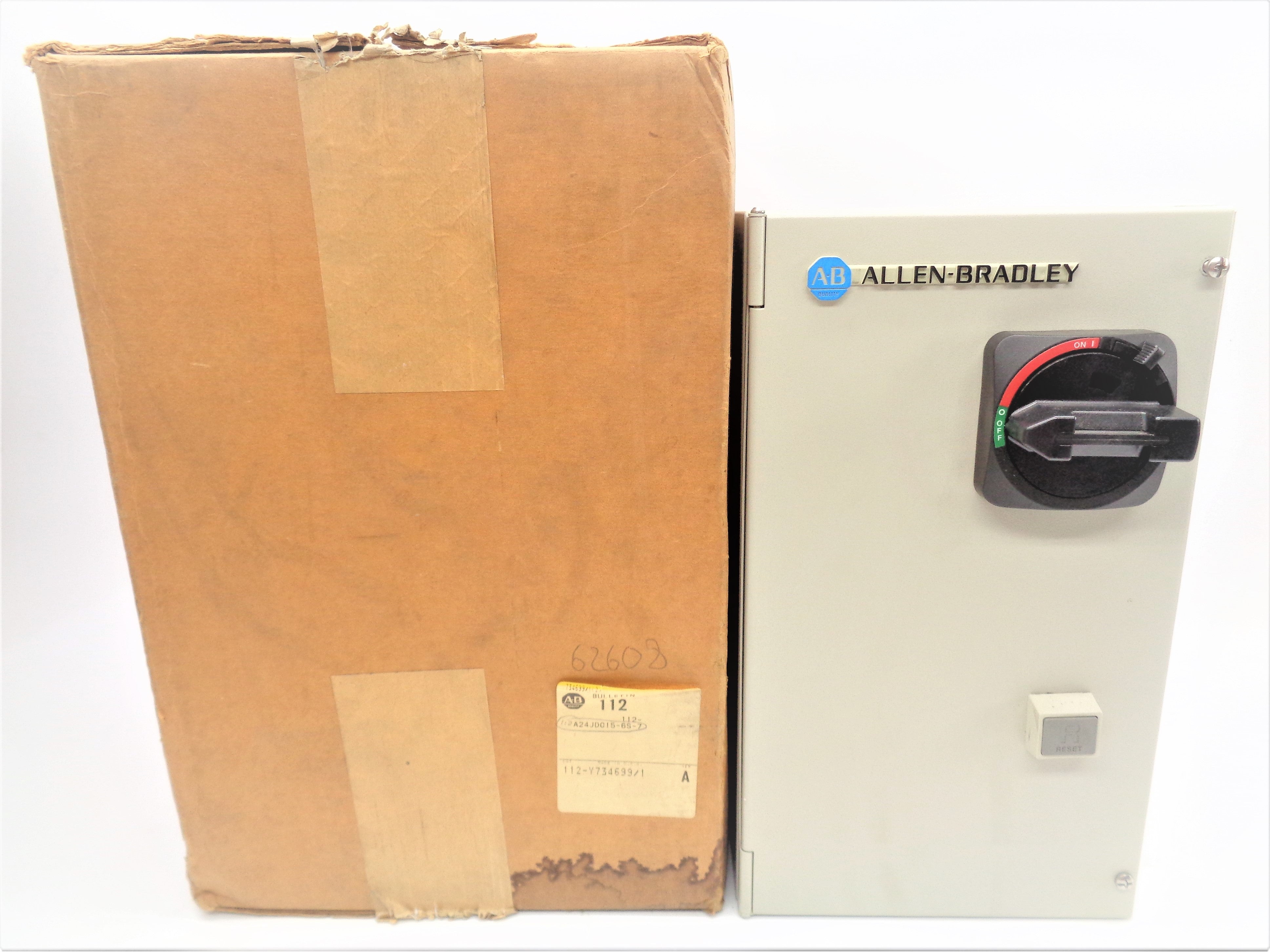 ALLEN BRADLEY 112-A24JDC15-6S-7 SER. A (BR/YL) NSMP