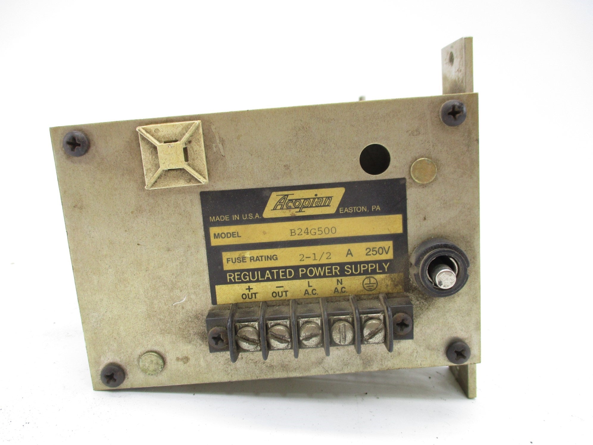 ACOPIAN B24G500 (AS PICTURED) UNMP