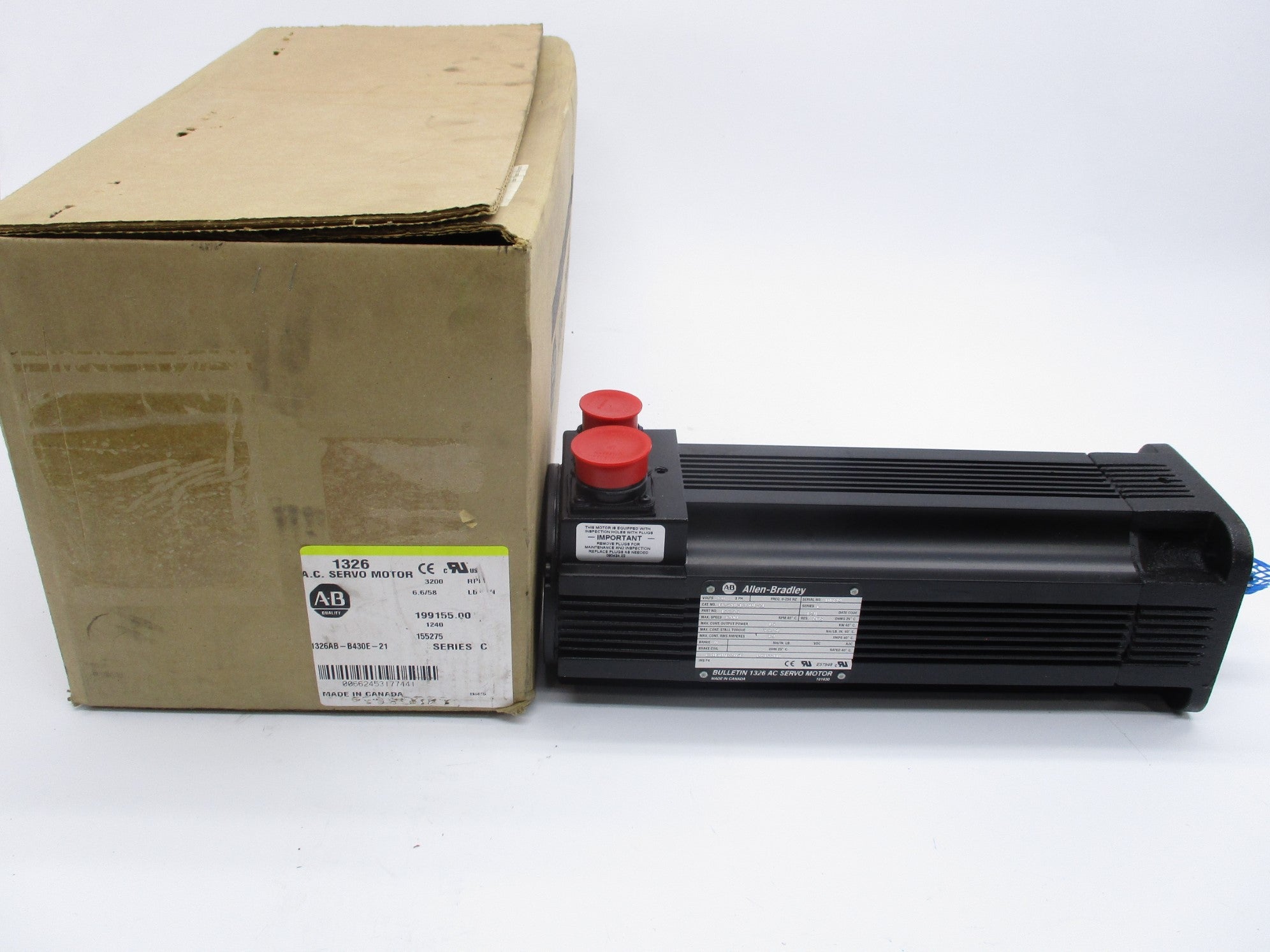ALLEN BRADLEY 1326AB-B430E-21 SER. C NSMP