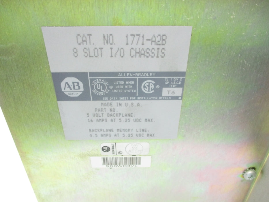ALLEN BRADLEY 1771-A2B NSNP