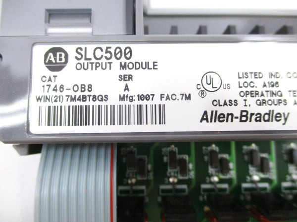 ALLEN BRADLEY 1746-OB8 SER. A 50VDC NSMP