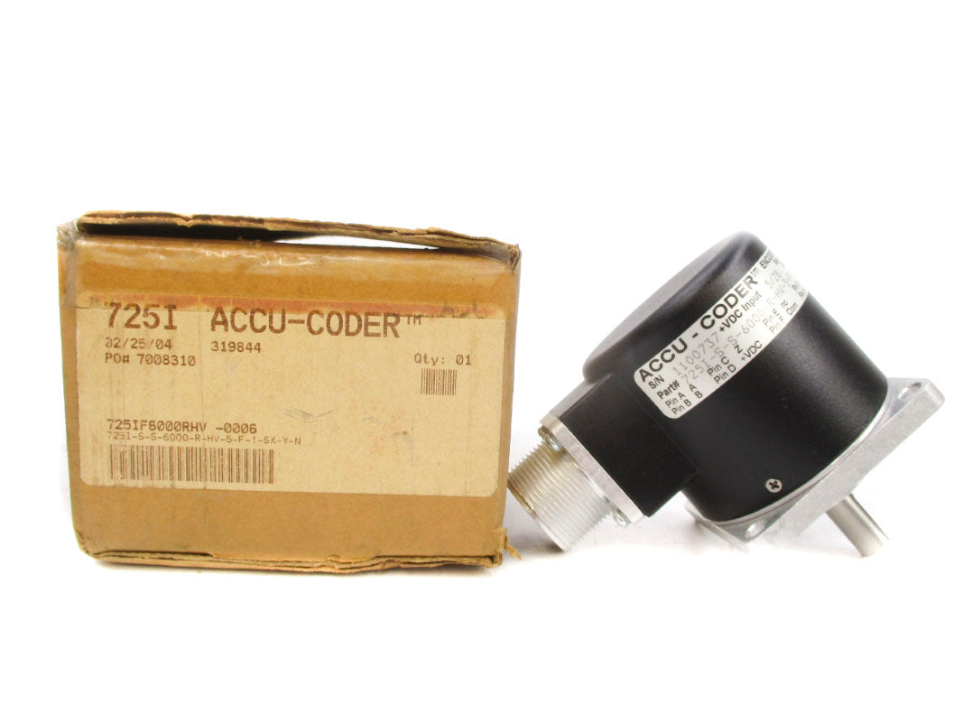 ACCU-CODER 725I-S-S-6000-R-HV-5-F-1-SX-Y-N 5-28VDC NSMP