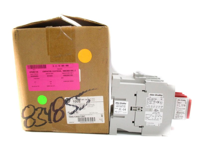ALLEN BRADLEY 100S-C60D13BC SER. B 110/120V (BR/WH) NSMP