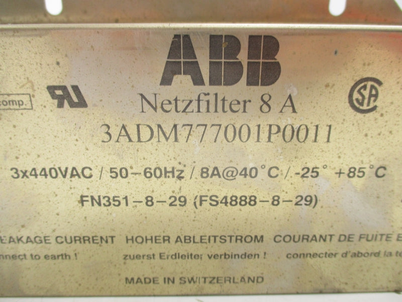 ABB 3ADM777001P0011 440VAC NSNP