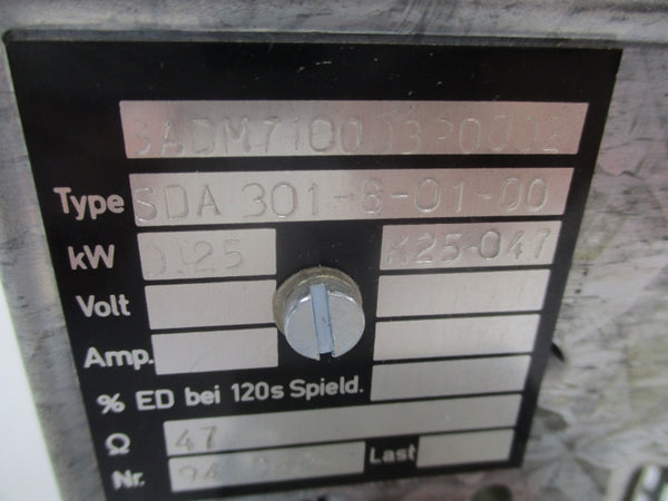 ABB 3ADM710003P0002 SDA301-8-01-00 NSNP