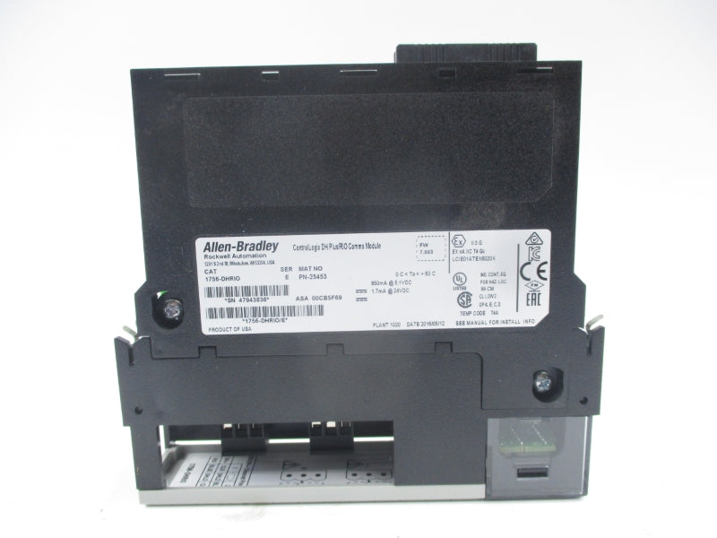 ALLEN BRADLEY 1756-DHRIO SER. E 24VDC F/W 7.003 NSNP
