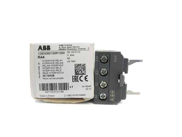 ABB 1SBN060100R1000 RA4 250V NSMP