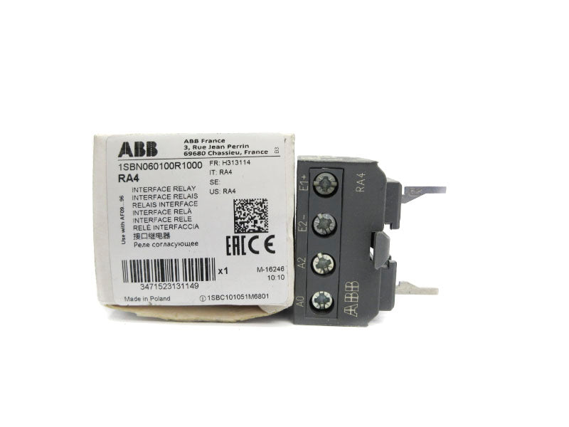 ABB 1SBN060100R1000 RA4 250V NSMP
