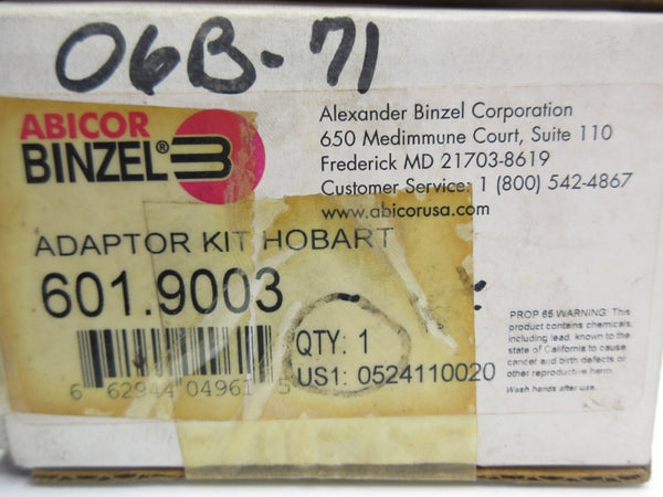 ABICOR BINZEL 601.9003 NSMP