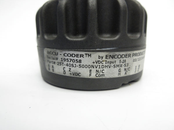 ACCU CODER 25T-40SJ-5000NV1DHV-SMX-S3 5-28VDC NSNP