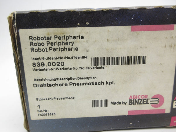 ABICOR BINZEL 839.0020 NSMP