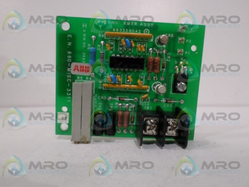 ABB 6633390A2 CIRCUIT BOARD  NSNP