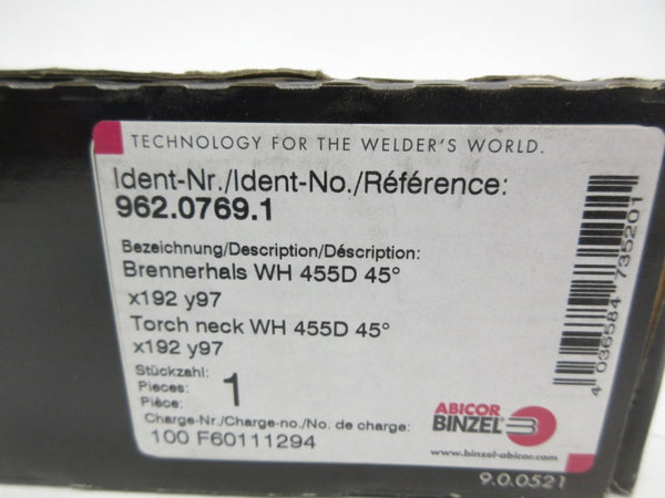 ABICOR BINZEL 962.0769.1 NSMP