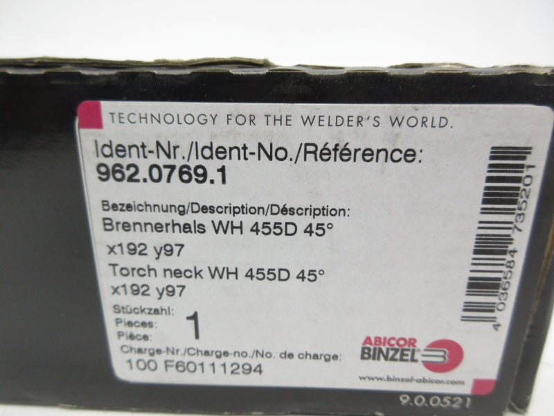 ABICOR BINZEL 962.0769.1 NSMP