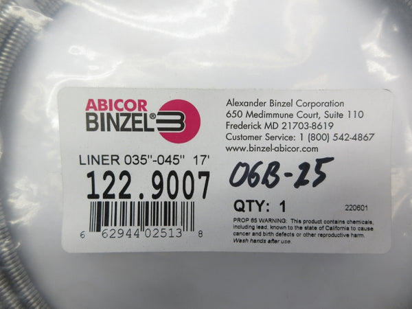 ABICOR BINZEL 122.9007 NSMP