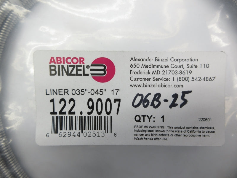 ABICOR BINZEL 122.9007 NSMP