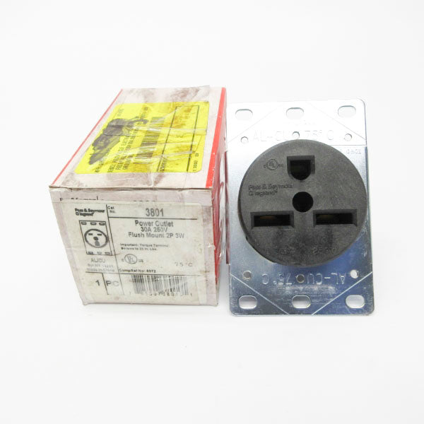 PASS&SEYMOUR 3801 250V 30A NSMP