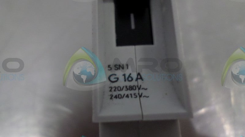 SIEMENS G16A CIRCUIT BREAKER  UNMP