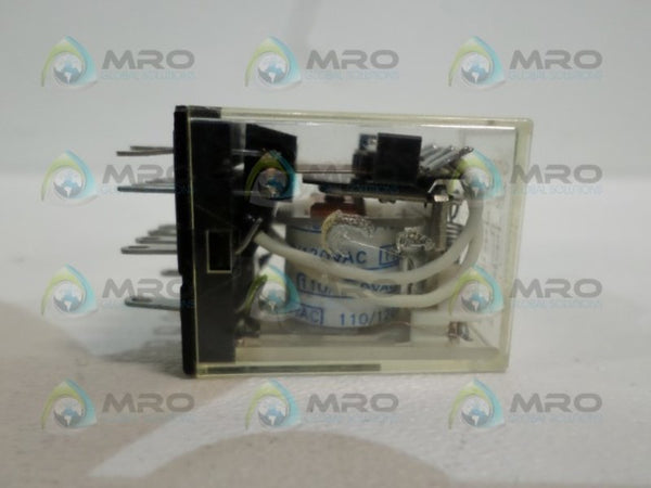 OMRON MY4ZN RELAY 110/120VAC  UNMP
