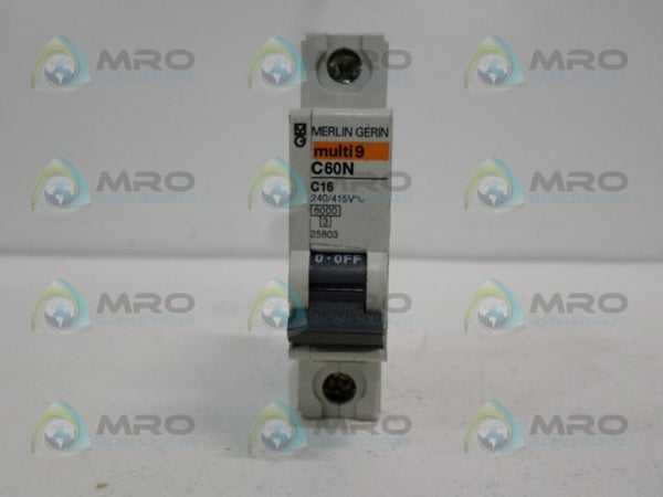 MERLIN GERIN 25803 CIRCUIT BREAKER 16A  UNMP