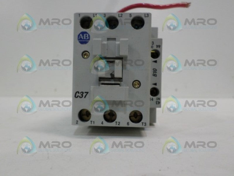 ALLEN BRADLEY 100-C37A10 SER. A CONTACTOR  UNMP