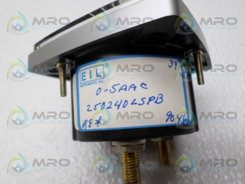 YOKOGAWA 250240LSPB PANEL METER 0-75 AC AMPS  NSNP