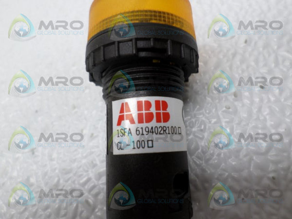 ABB CL-100Y 1SFA619402R1003 YELLOW LED PILOT LIGHT  NSNP