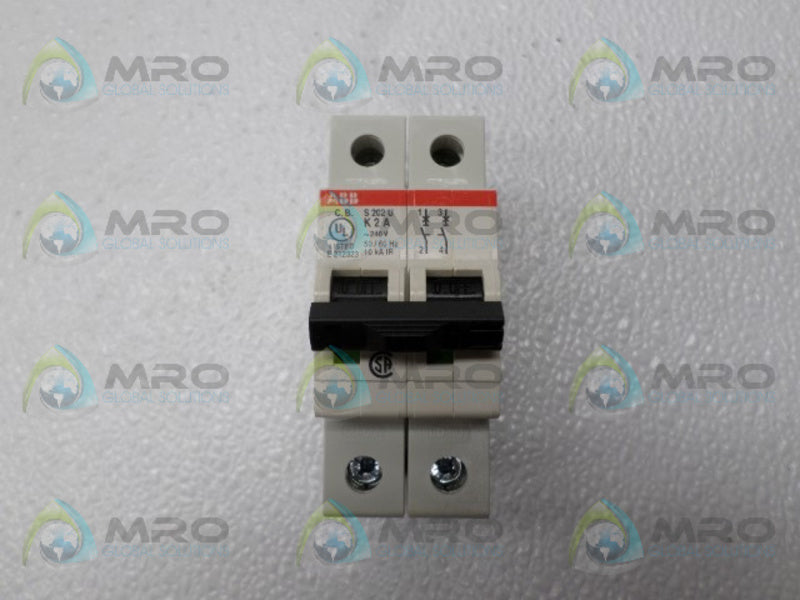 ABB S202U-K2 CIRCUIT BREAKER 2A NSNP