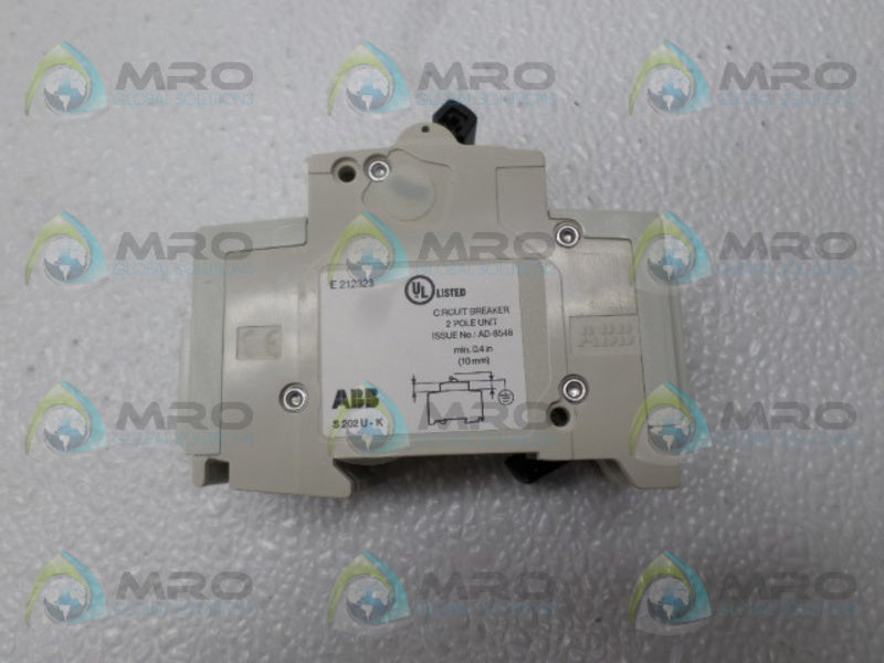ABB S202U-K3 CIRCUIT BREAKER 3A NSNP