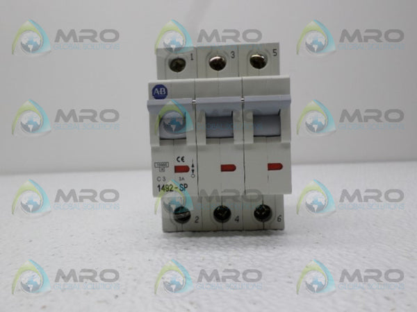 ALLEN BRADLEY 1492-SP3C030 SER. C CIRCUIT BREAKER  NSNP