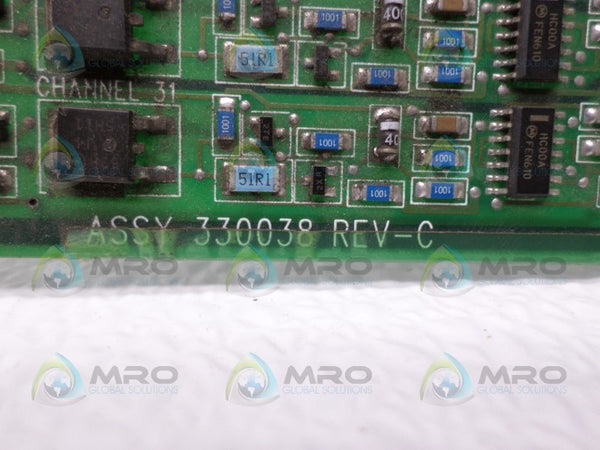 VAN DORN 330038 OUTPUT BOARD  UNMP