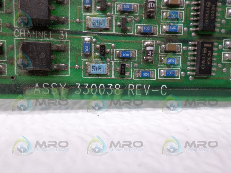VAN DORN 330038 OUTPUT BOARD  UNMP