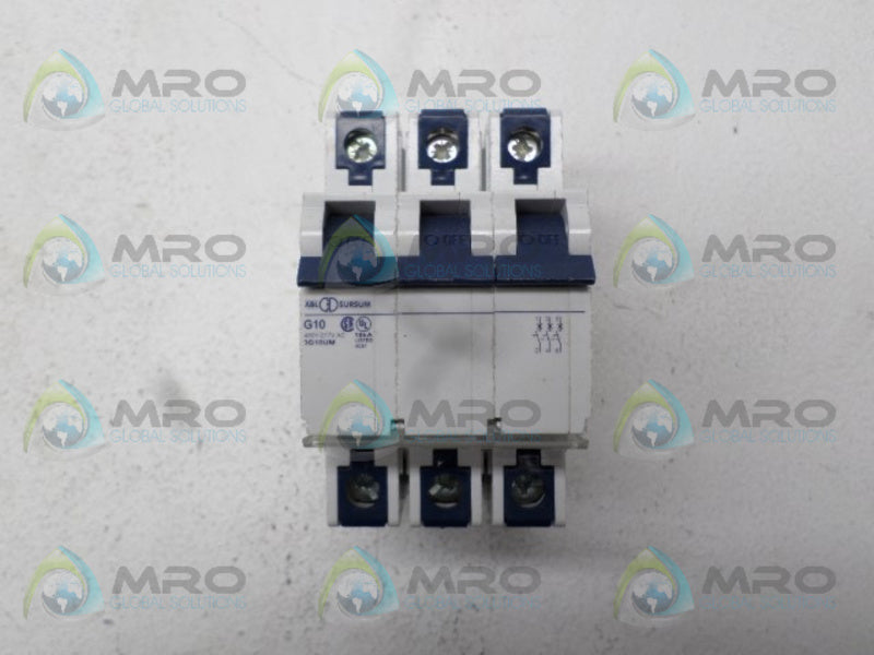 ABL SURSUM 3G10UM CIRCUIT BREAKER 10A  UNMP
