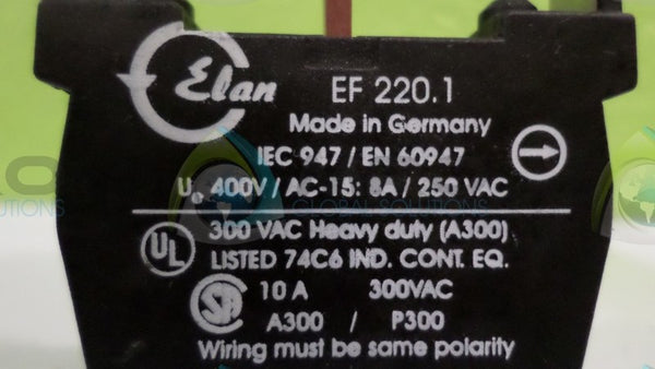 ELAN EF-220.1 RELAY  UNMP