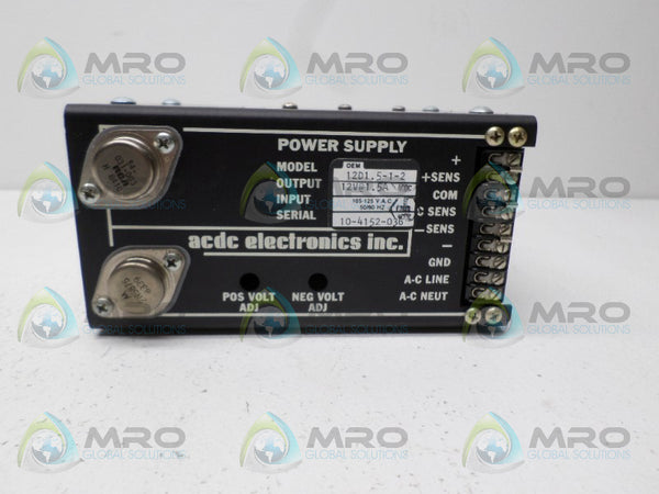 ACDC ELECTRONICS 12D1.5-1-2 POWER SUPPLY  NSNP