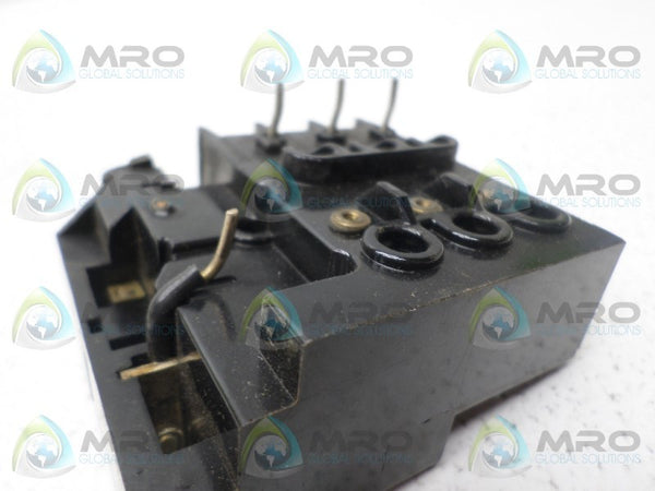 SIEMENS 3UA4101-0S OVERLOAD RELAY 8-12A  UNMP