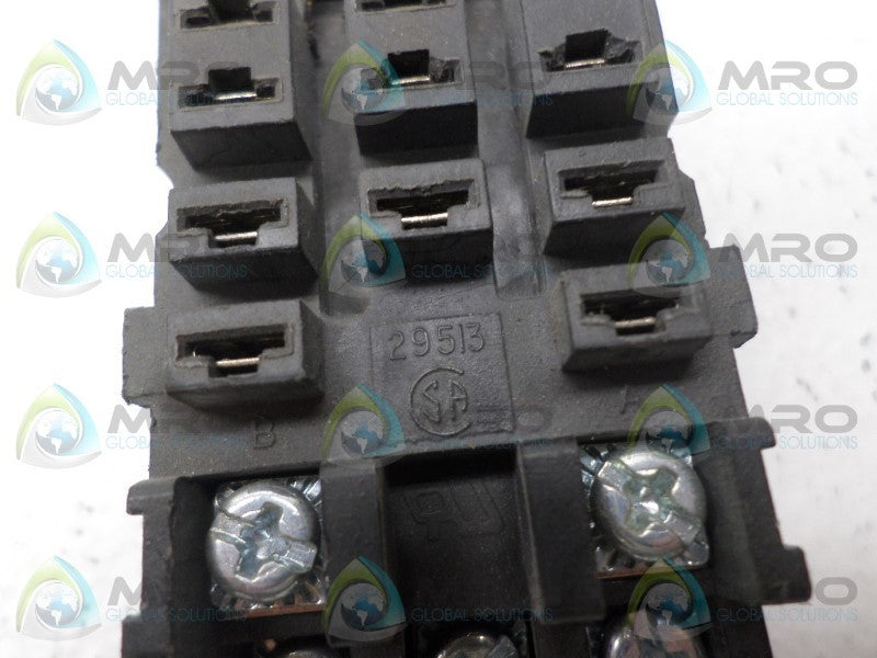 ASCO 29513 RELAY BASE  UNMP