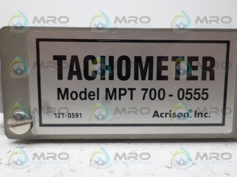 ACRISON MPT700-0555 TACHOMETER UNMP