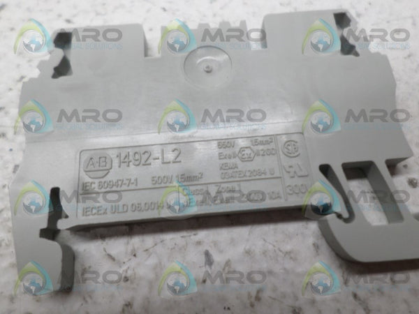ALLEN BRADLEY 1492-L2 TERMNAL BLOCK  NSNP