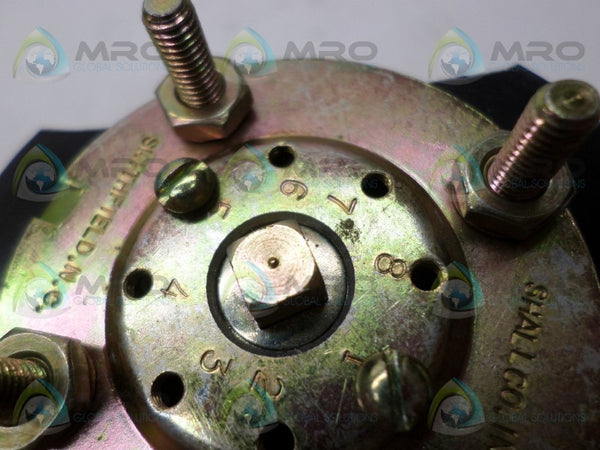 SHALLCO 2604C RELAY LOCKOUT CONTROL SWITCH  UNMP