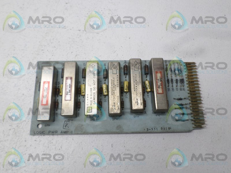 ADVANTAGE ELECTRONICS 3-531-0010A LOGIC POWER AMPLIFIER  UNMP