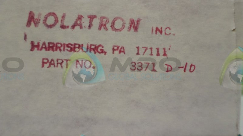 NOLATRON INC. 3317D-10 RELAY  NSMP