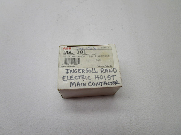 ABB B6C-101 CONTACTOR 110V  NSMP