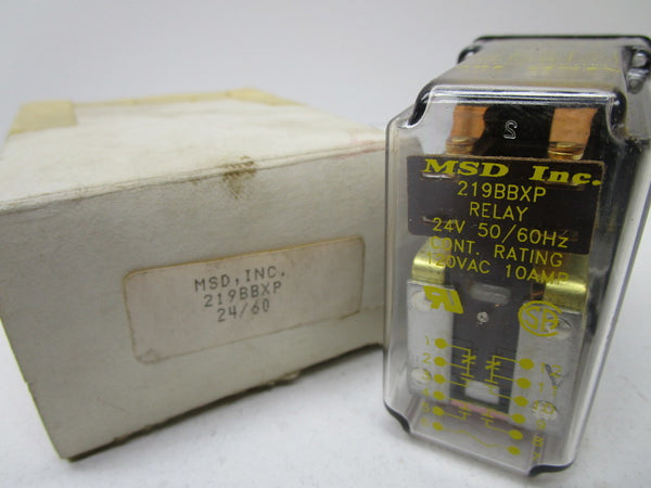 MSD 219BBXP RELAY 24V  NSMP
