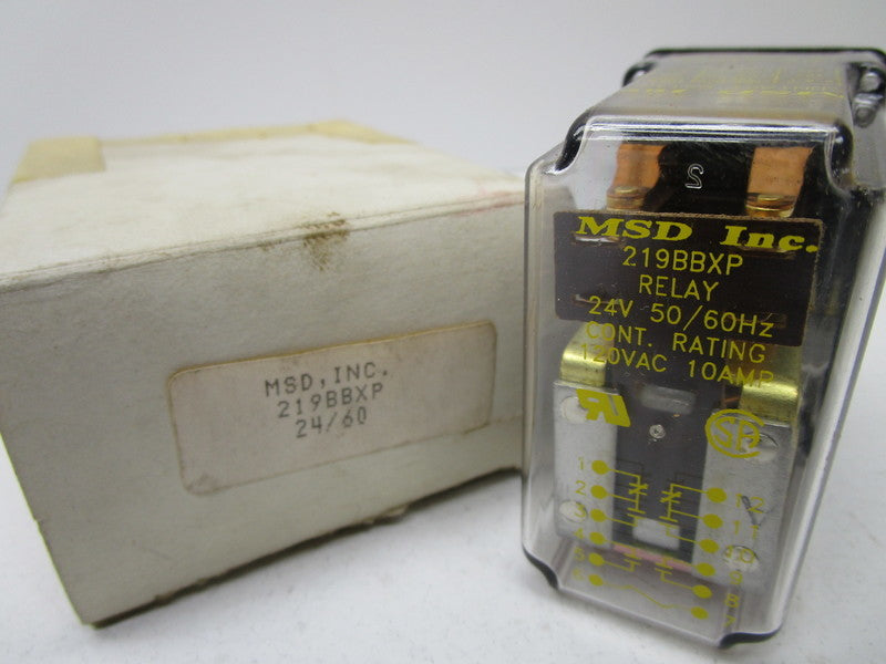 MSD 219BBXP RELAY 24V  NSMP