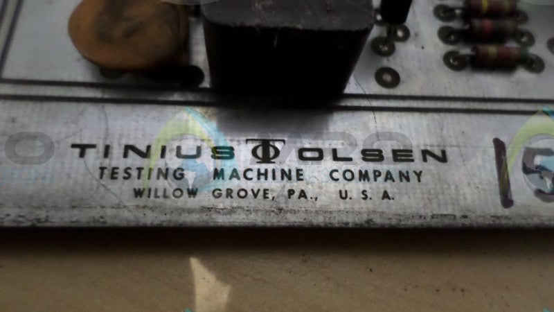 TINIUS OLSEN 3002-1074 DETECTOR BOARD  UNMP