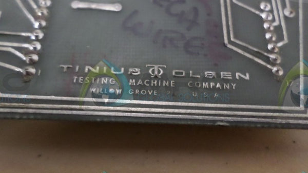 TINUS OLSEN 3003-1074B RECALL BOARD  UNMP