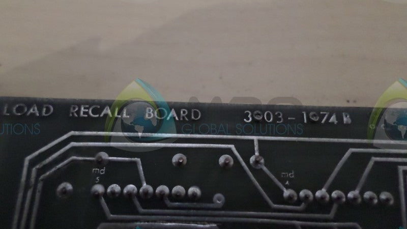 TINUS OLSEN 3003-1074B RECALL BOARD  UNMP