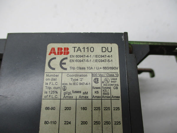 ABB TA110DU UNMP