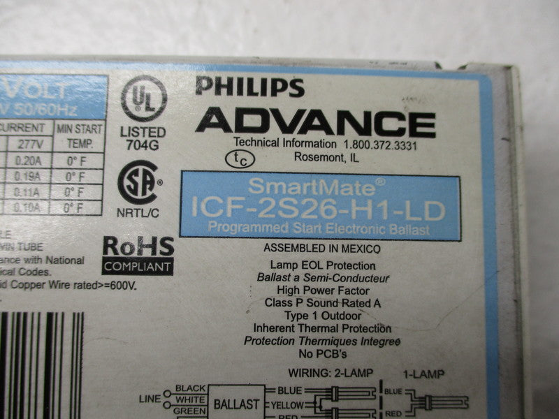 ADVANCE ICF-2S26-H1-LD NSNP